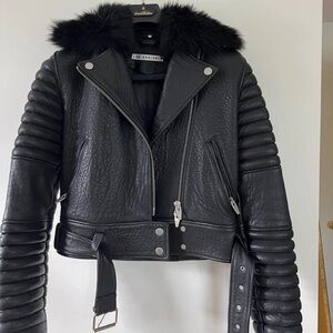 Rainier Leather Motorcycle Jacket